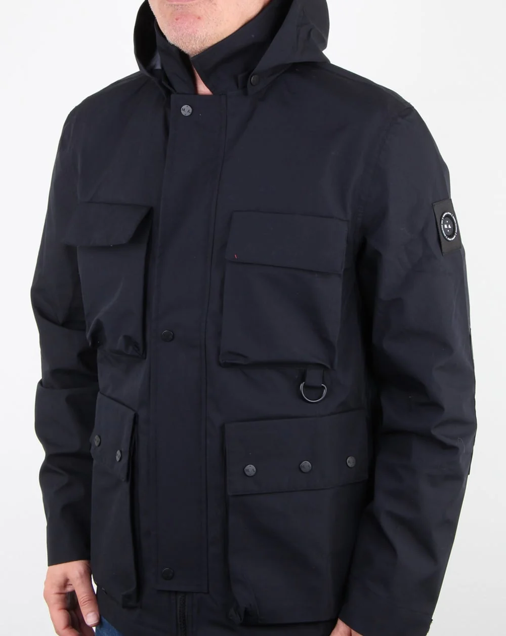 Marshall Artist 3l Bonded Field Jacket Navy