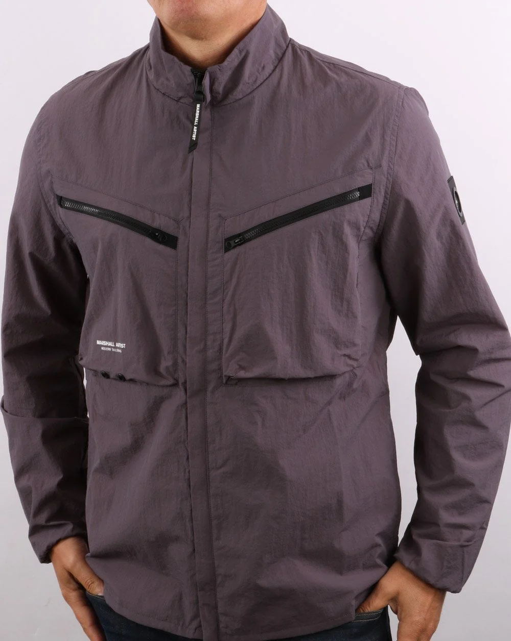 Marshall Artist Airscape Overshirt Pale Purple