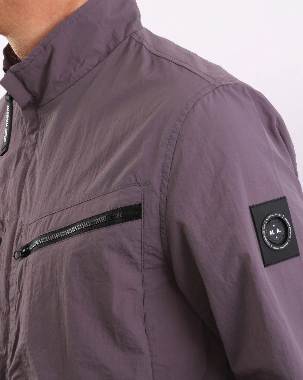 Marshall Artist Airscape Overshirt Pale Purple - Image 4