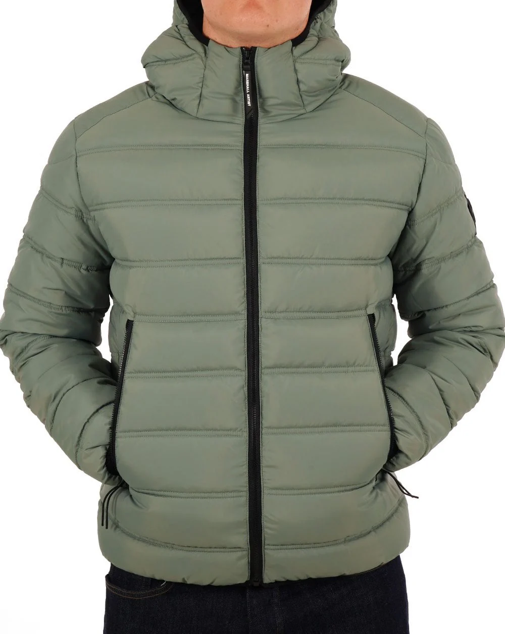 Marshall Artist Altitude Bubble Jacket Oxide Green - Image 3