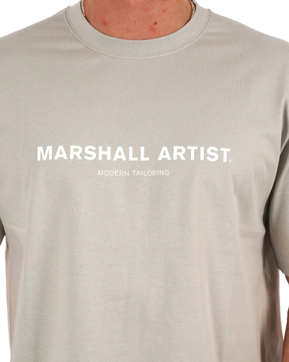 Marshall Artist Coastal Erosion T Shirt Dove Grey - Image 2