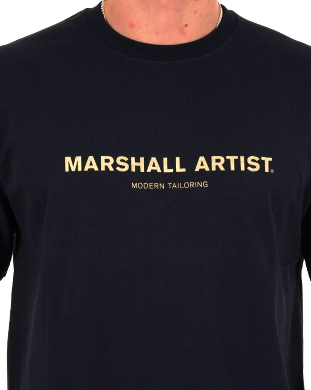 Marshall Artist Coastal Erosion T Shirt Navy - Image 2