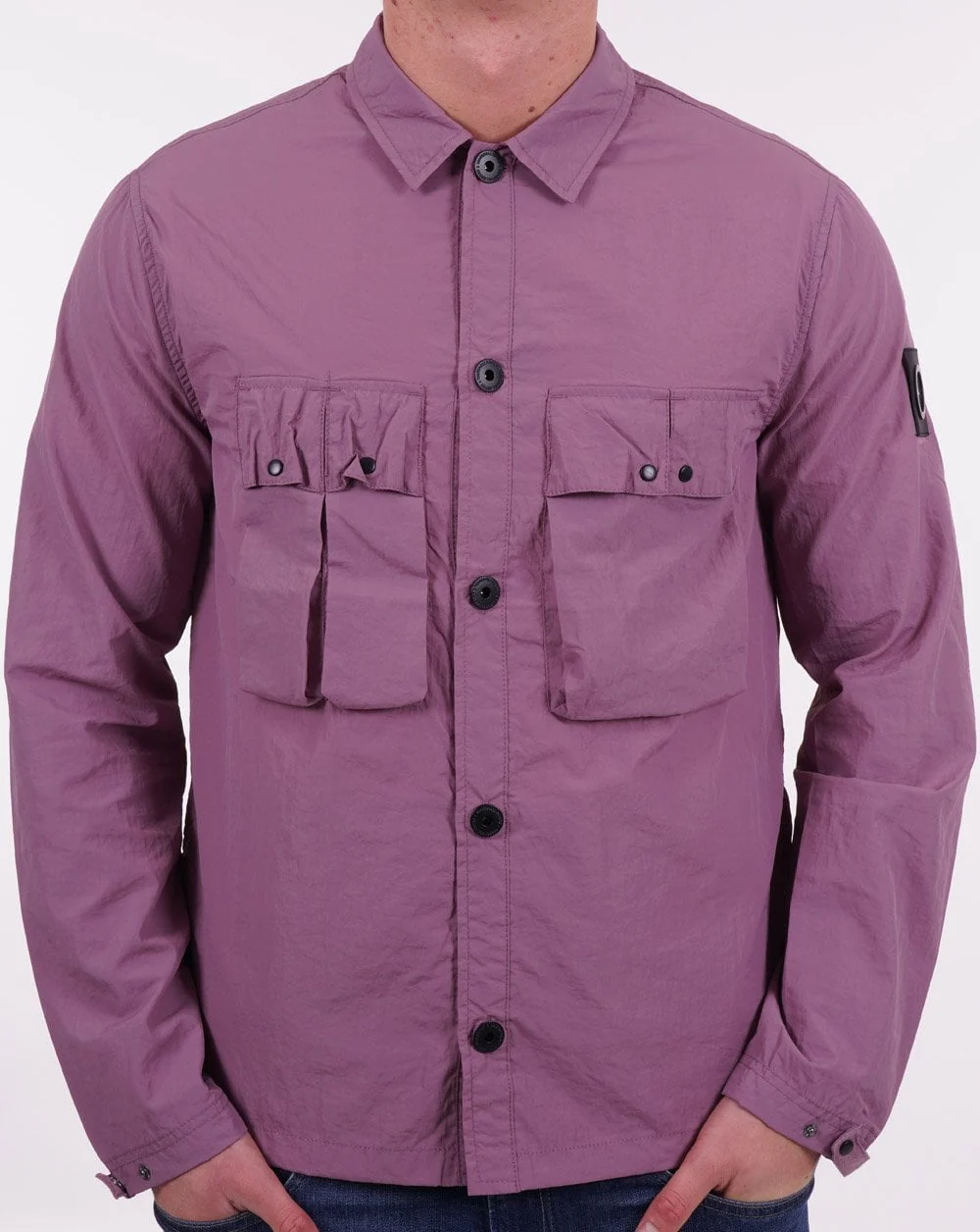 Marshall Artist Compacta Quinto Overshirt Berry - Image 4