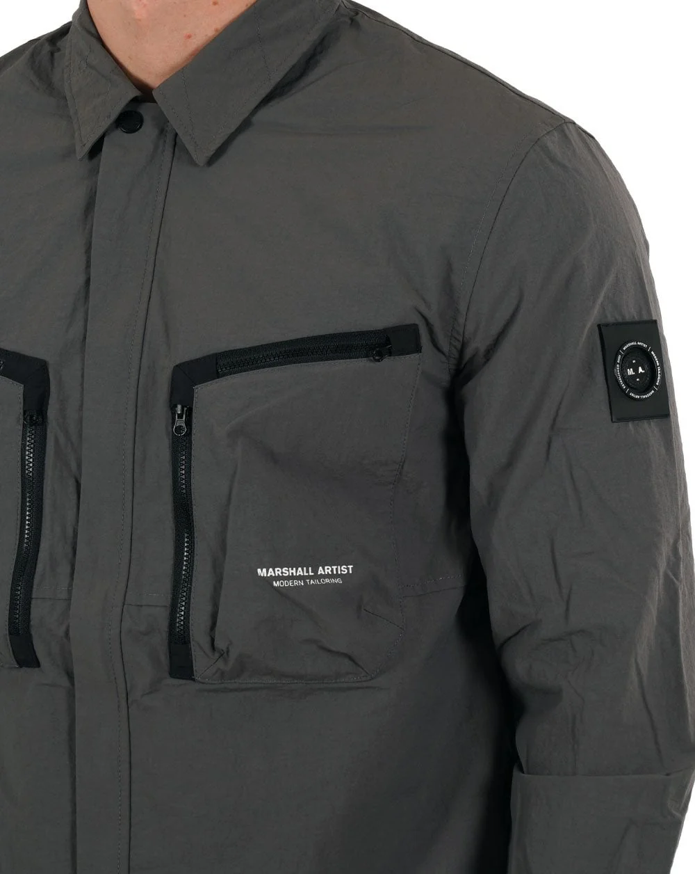 Marshall Artist Compressa Overshirt Grey - Image 2