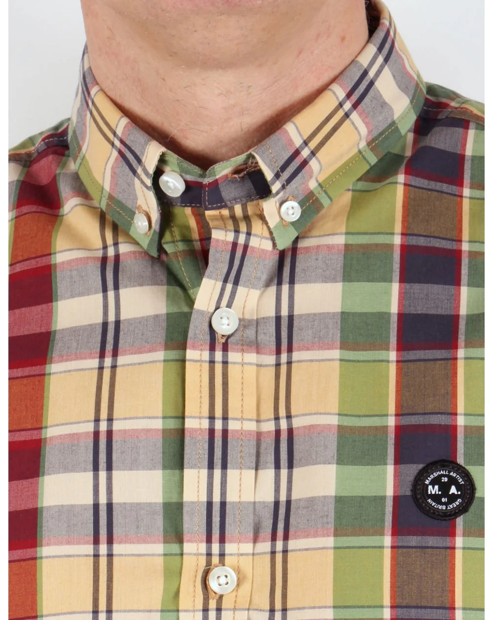 Marshall Artist Country Check Shirt Multi - Image 2