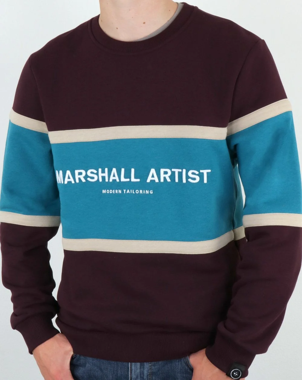 Marshall Artist Crown Heights Sweatshirt Burgundy