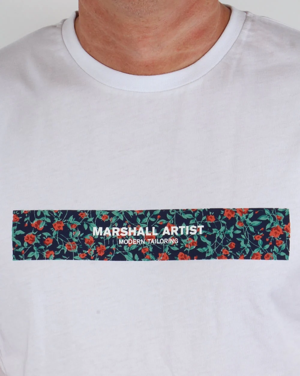 Marshall Artist Floral Box T-shirt White - Image 2
