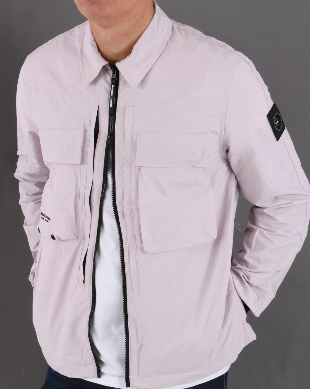 Marshall Artist Forte Overshirt Pink - Image 4