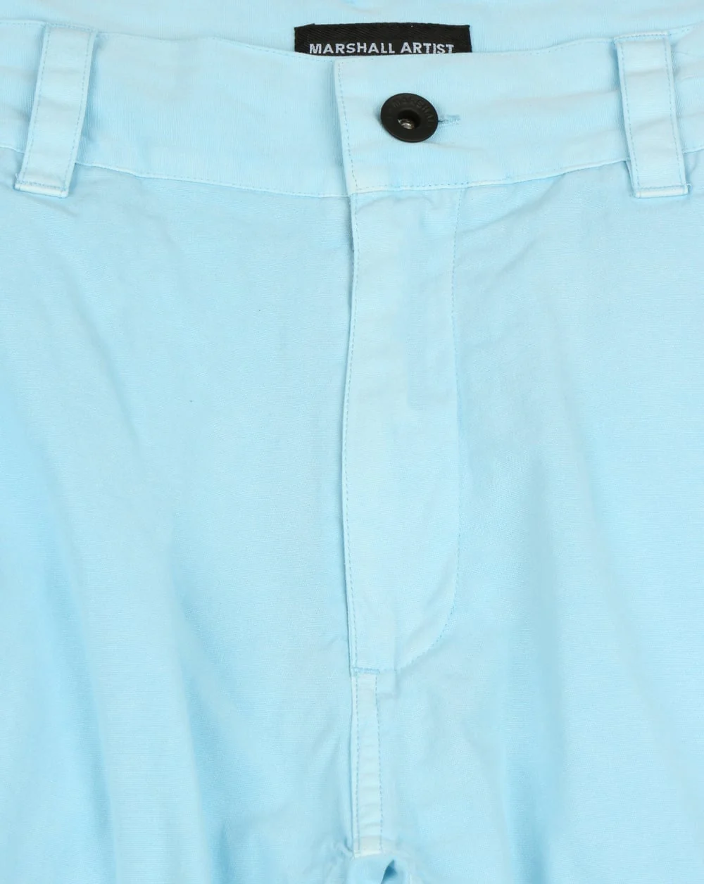 Marshall Artist Garment Dyed Combat Cargo Shorts Sky - Image 2