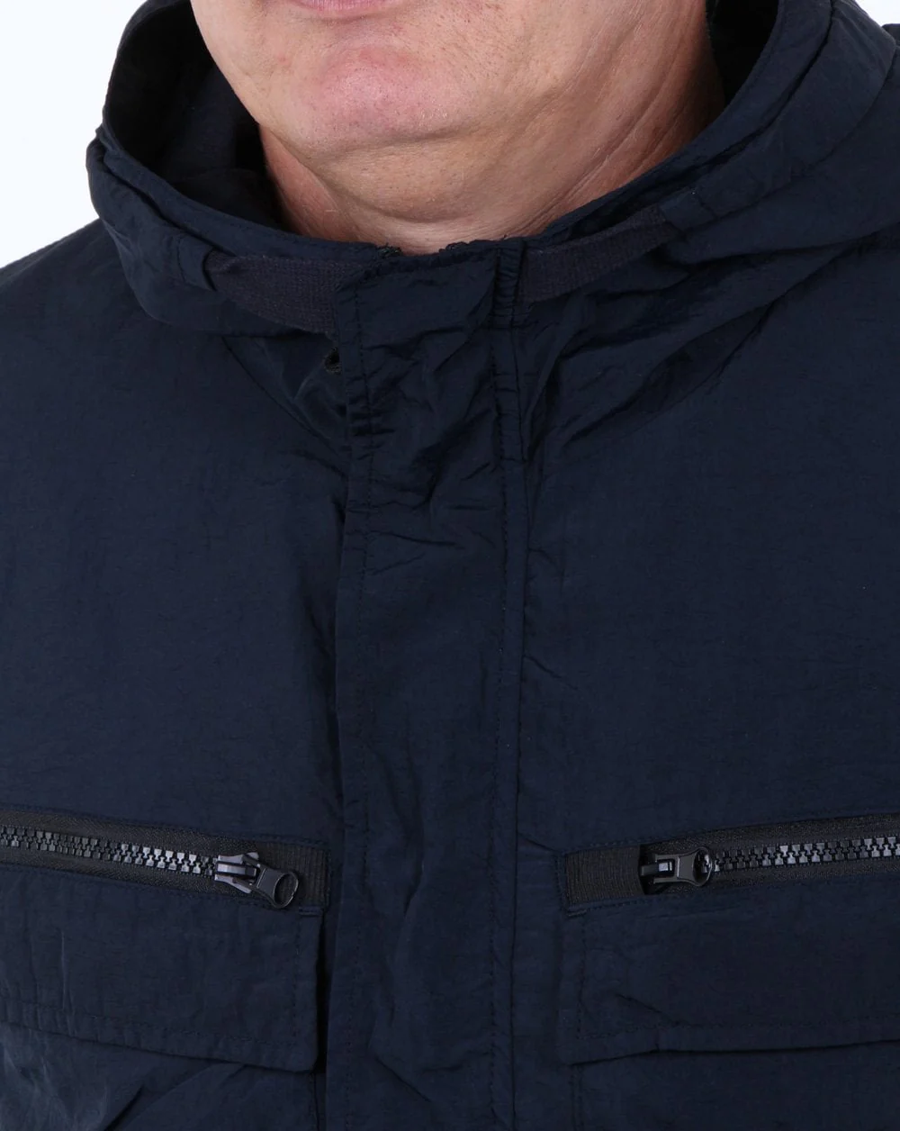 Marshall Artist Garment Dyed Field Jacket Navy - Image 2