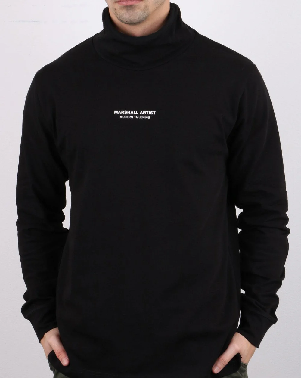 Marshall Artist Hybrid Tech Roll Neck Black