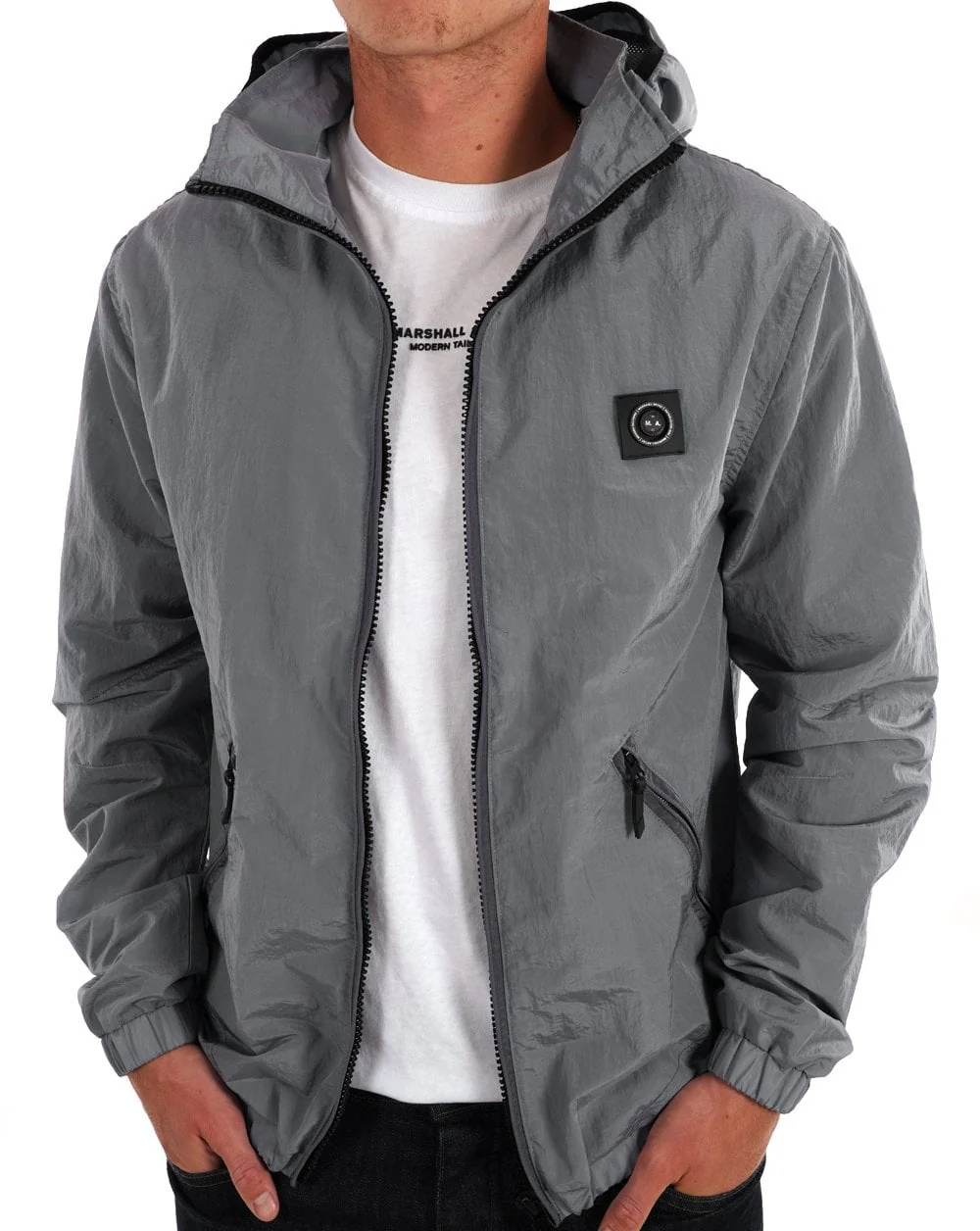 Marshall Artist Jacket Silver Grey - Image 2