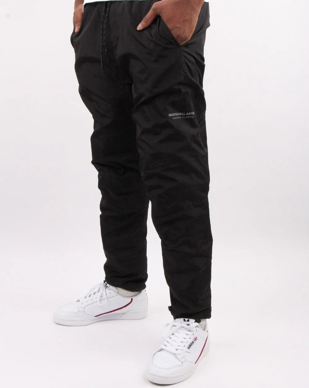Marshall Artist Liquid Nylon Track Pants Black