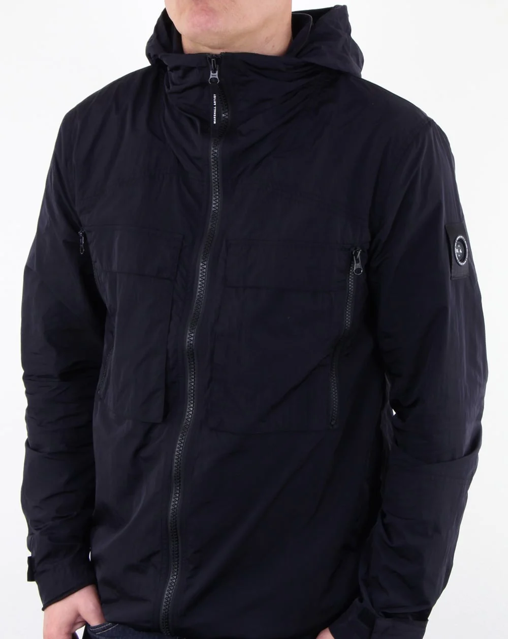 Marshall Artist Liquid Over Shirt Navy