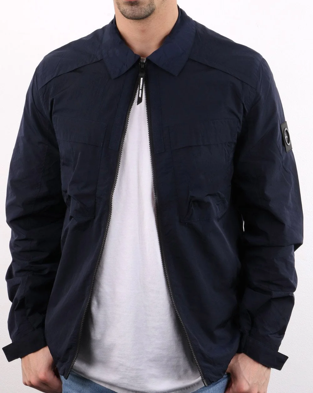 Marshall Artist Molecular Overshirt Navy - Image 2