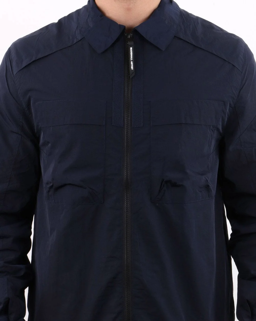 Marshall Artist Molecular Overshirt Navy - Image 4