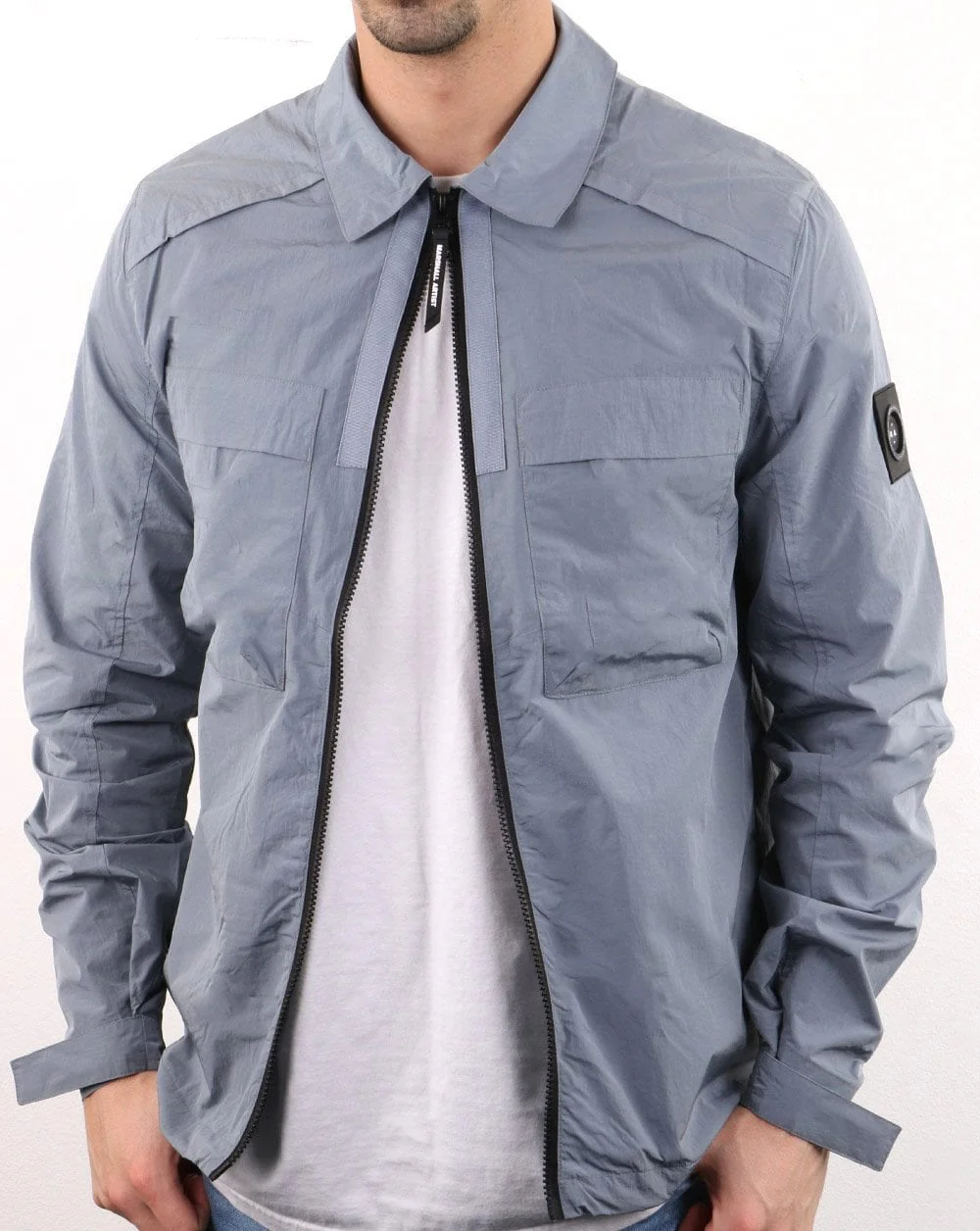 Marshall Artist Molecular Overshirt Silver
