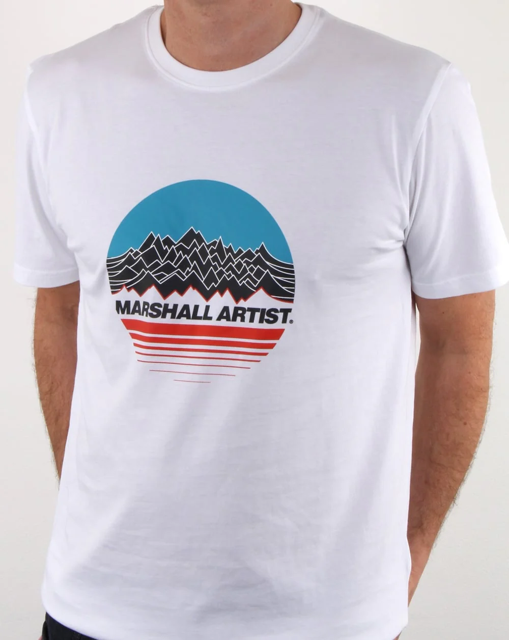 Marshall Artist Mountain Trek T Shirt White - Image 3
