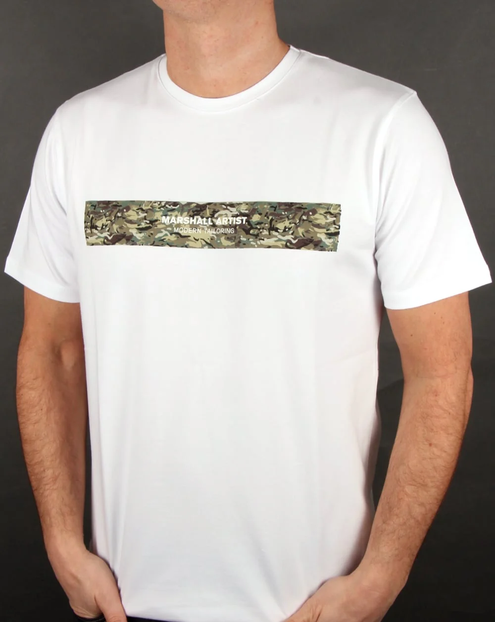 Marshall Artist Mtc Fiore Graphic T Shirt White