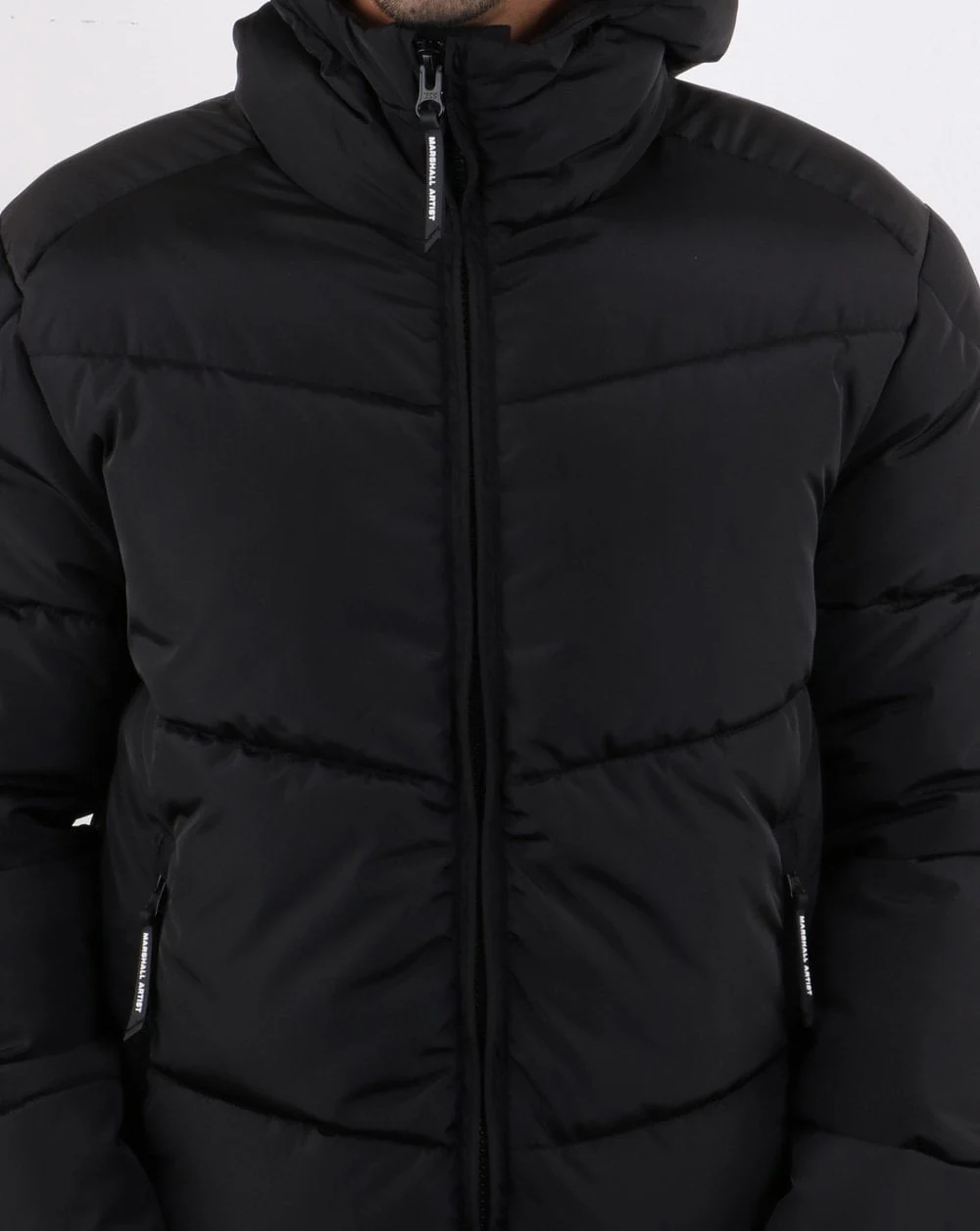 Marshall Artist Paninaro Bubble Jacket Black - Image 2
