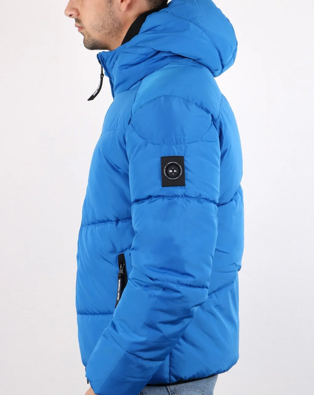 Marshall Artist Paninaro Bubble Jacket Royal - Image 2