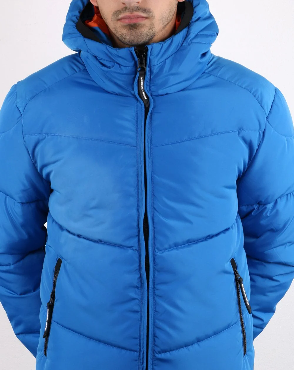 Marshall Artist Paninaro Bubble Jacket Royal - Image 5