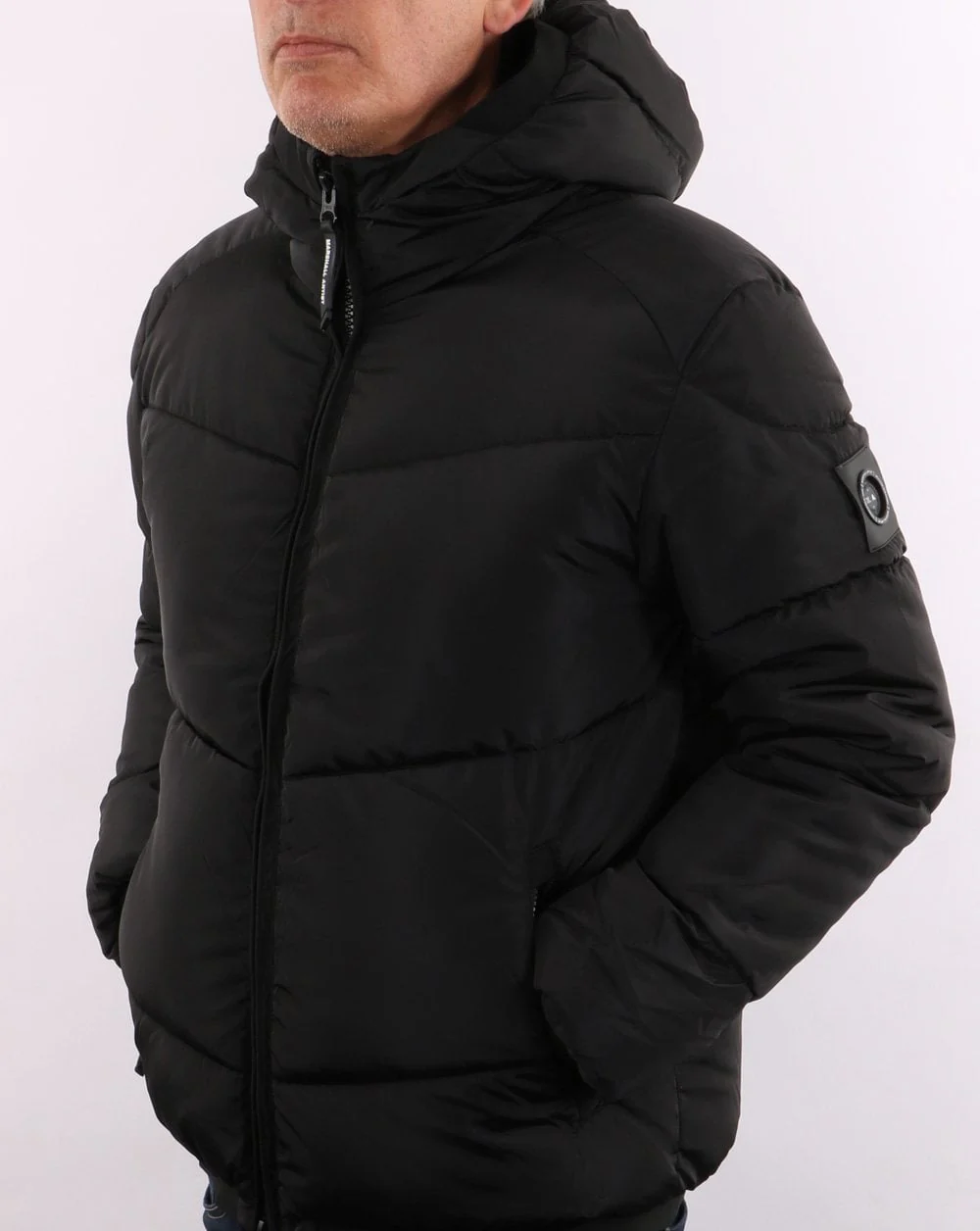 Marshall Artist Paninaro Padded Jacket Black - Image 4