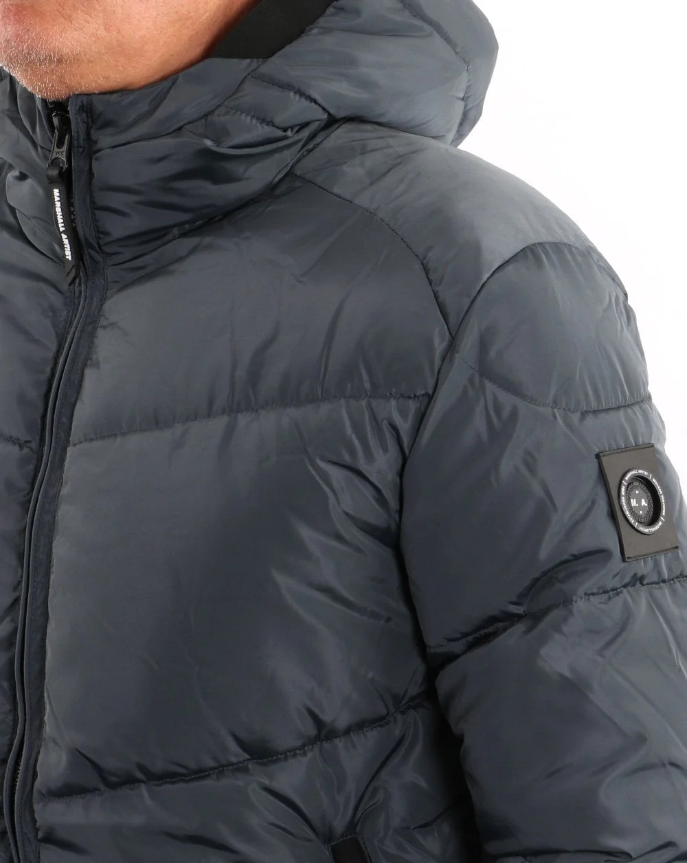 Marshall Artist Paninaro Padded Jacket Graphite - Image 2