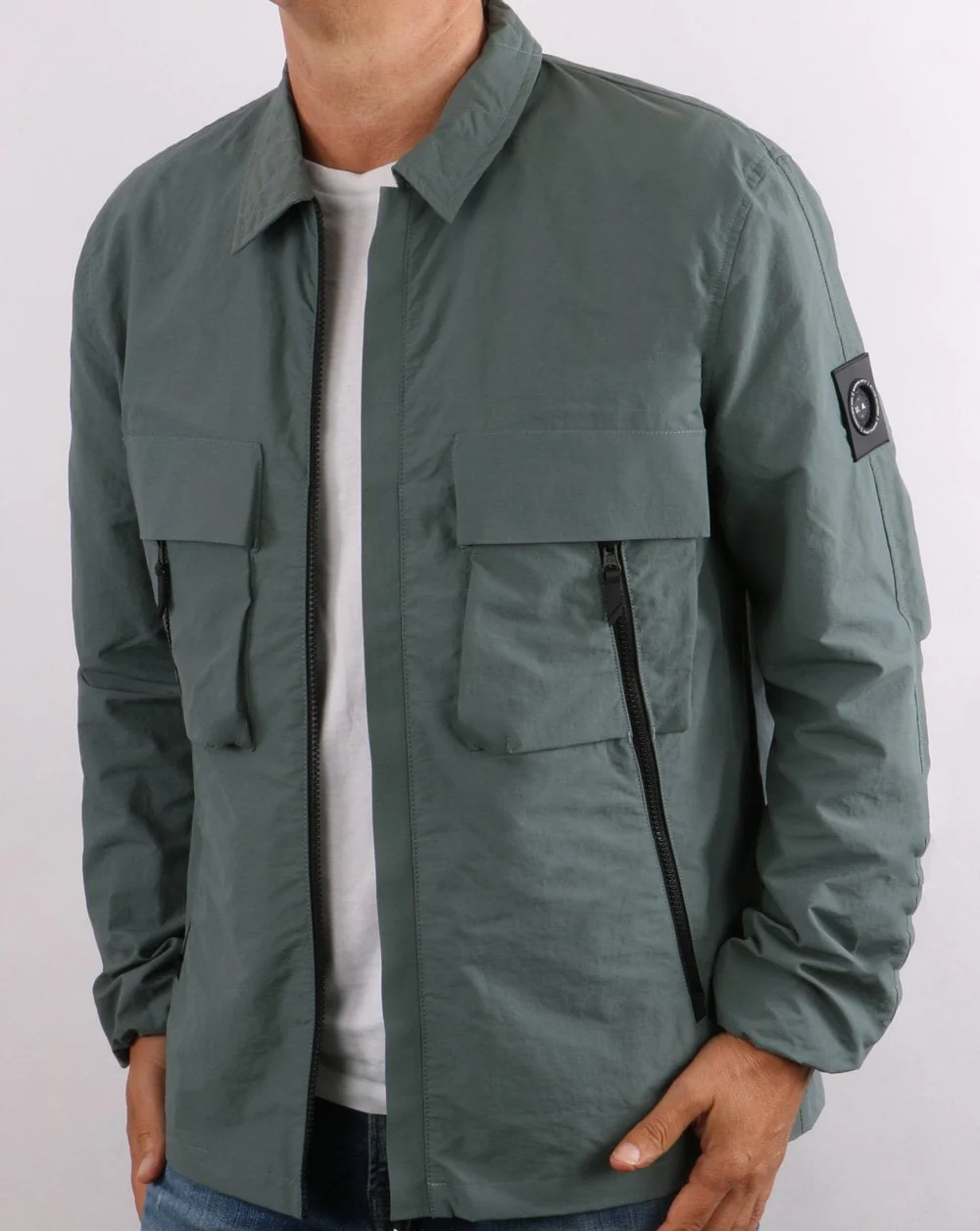 Marshall Artist Quattro Overshirt Graphite - Image 4