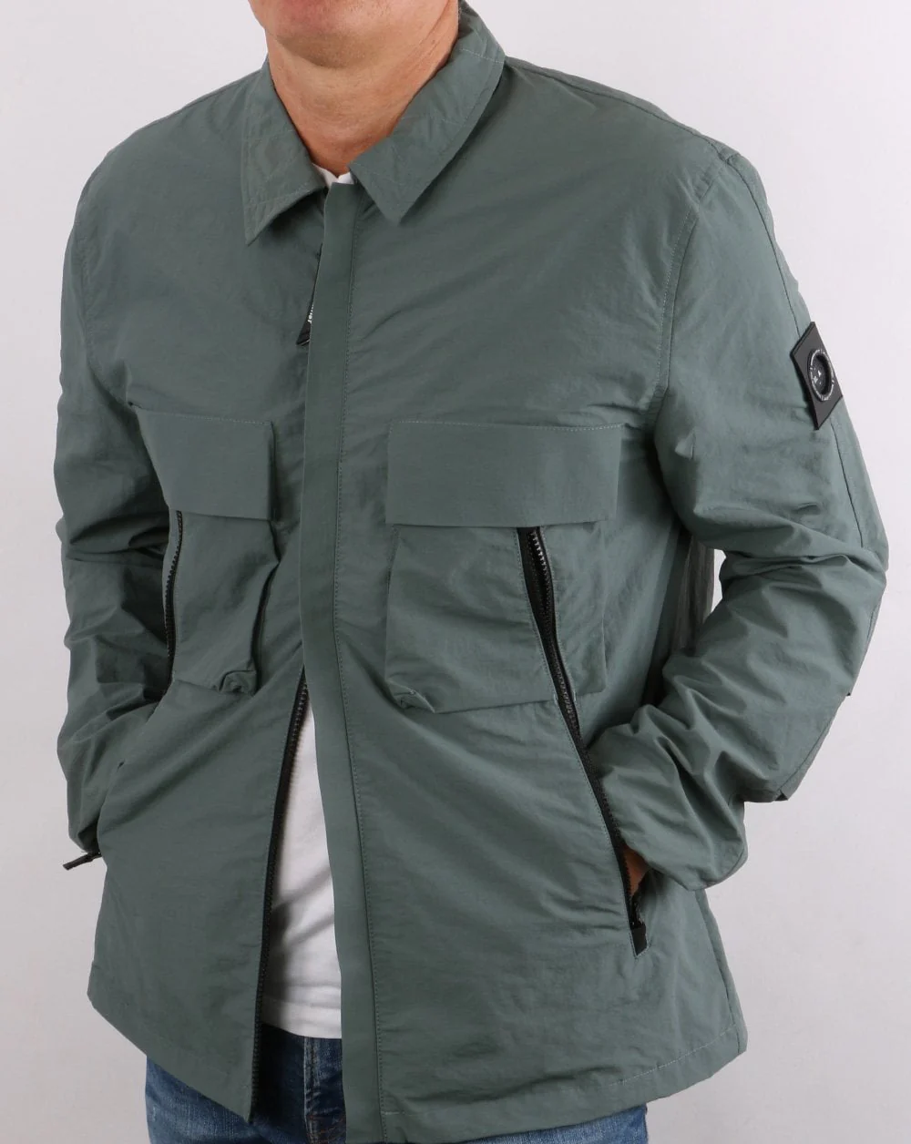 Marshall Artist Quattro Overshirt Graphite - Image 5