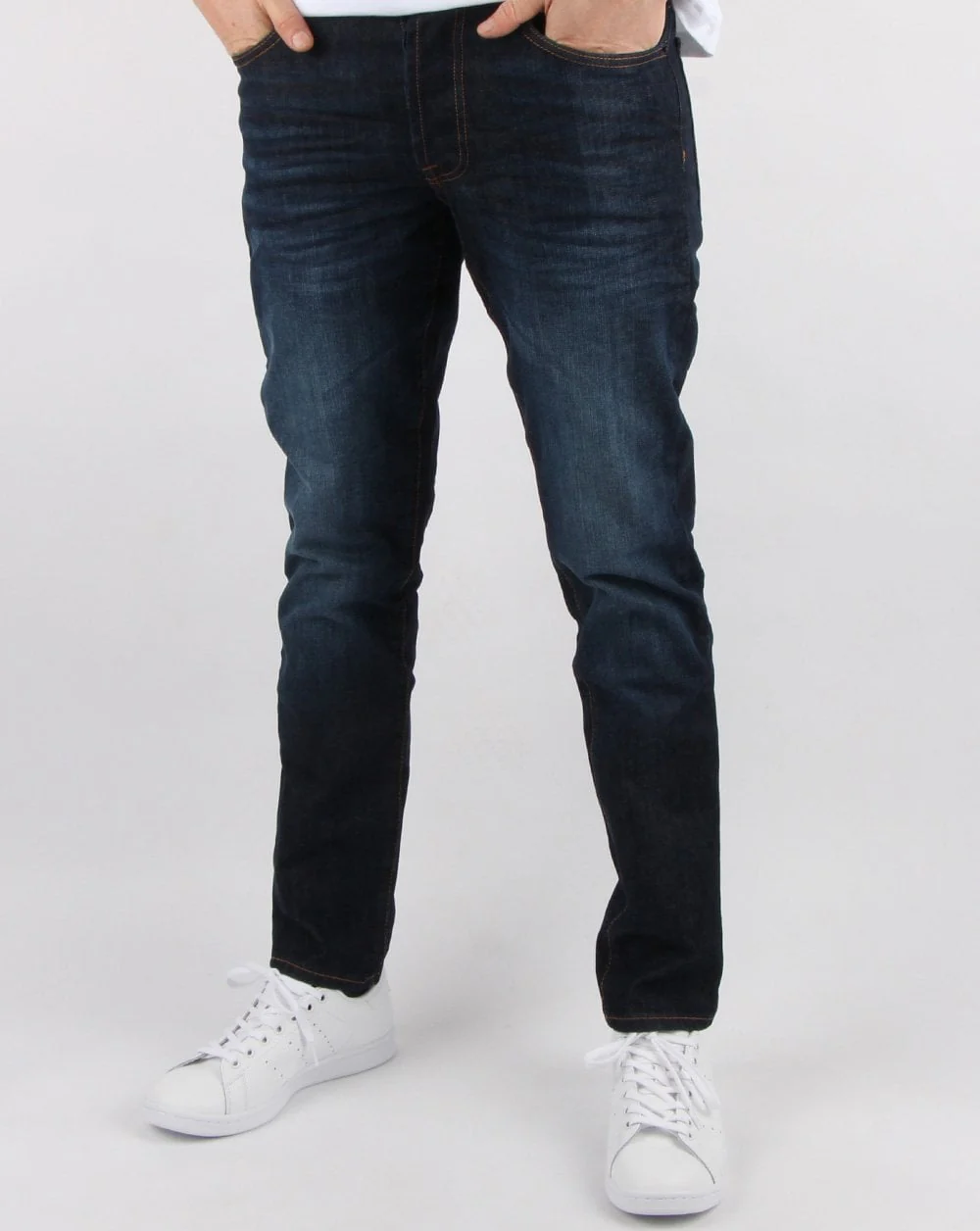 Marshall Artist Regular Tapered Jeans Dark Vintage Wash