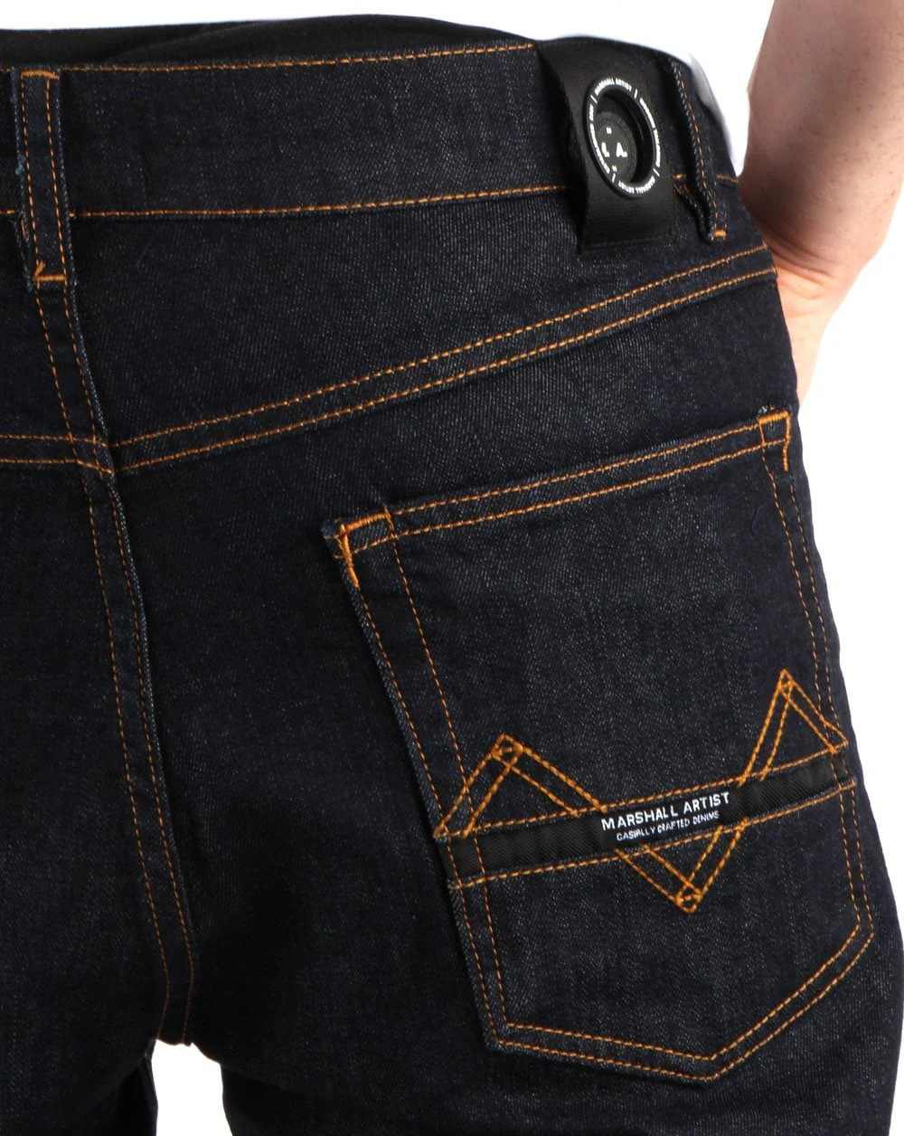 Marshall Artist Regular Tapered Jeans Rinse Wash - Image 4