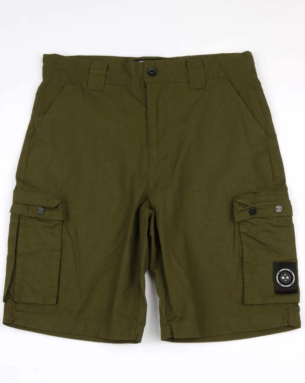 Marshall Artist Ripstop Combat Cargo Shorts Khaki