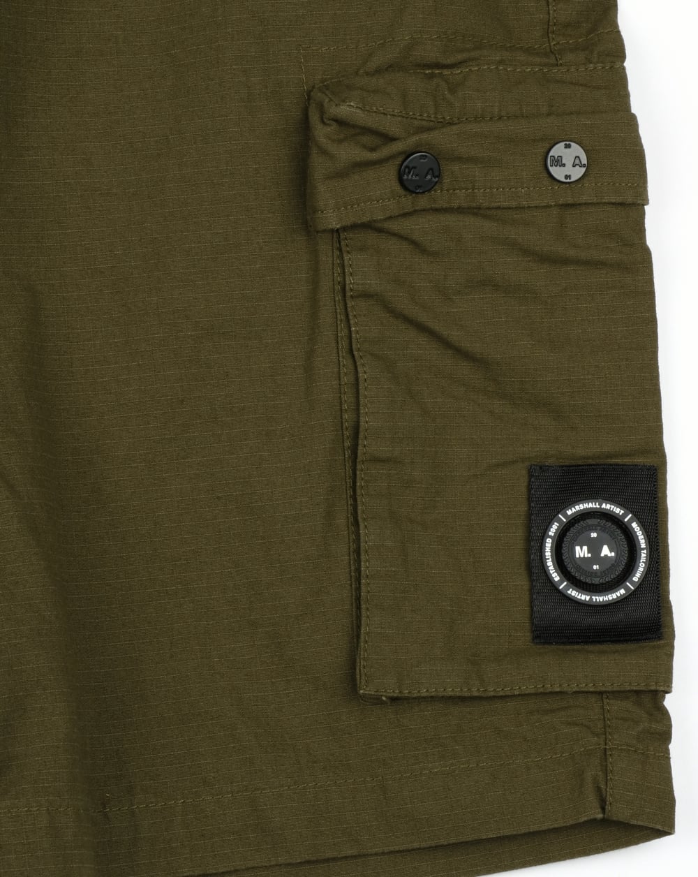 Marshall Artist Ripstop Combat Cargo Shorts Khaki - Image 3