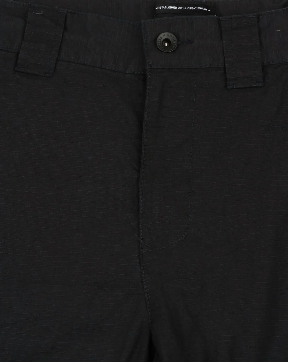 Marshall Artist Ripstop Combat Cargo Shorts Navy - Image 2