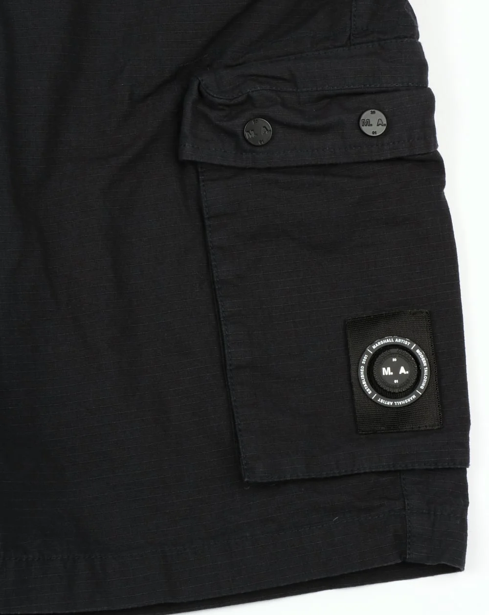 Marshall Artist Ripstop Combat Cargo Shorts Navy - Image 3