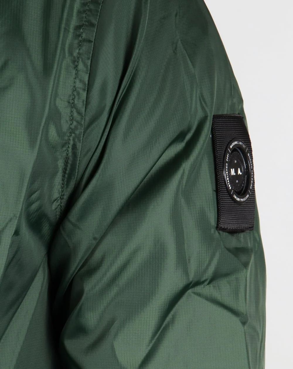 Marshall Artist Ripstop Light Shell Jacket Awaydays Green - Image 3