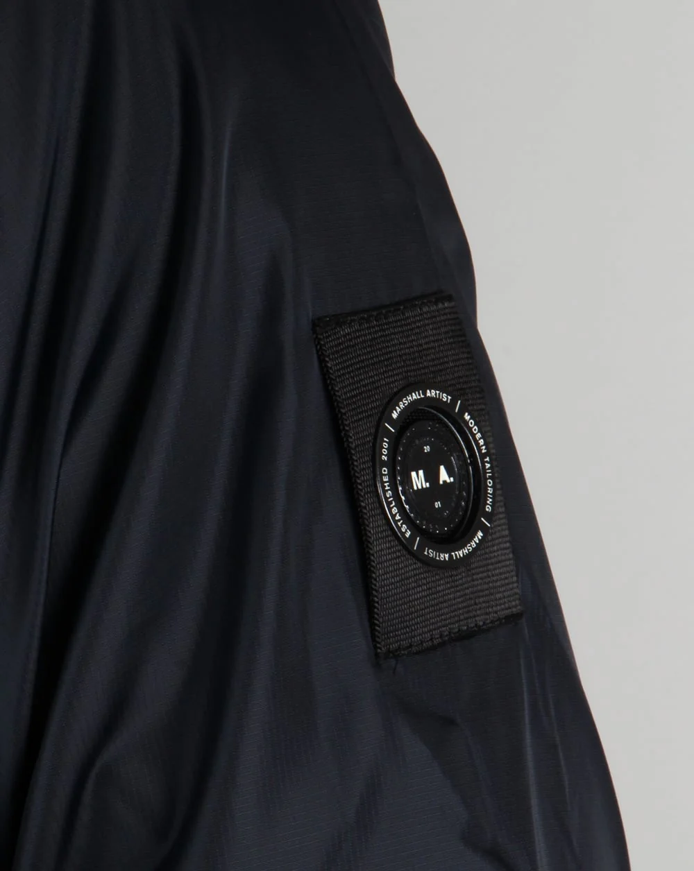 Marshall Artist Ripstop Light Shell Jacket Midnight Navy - Image 3