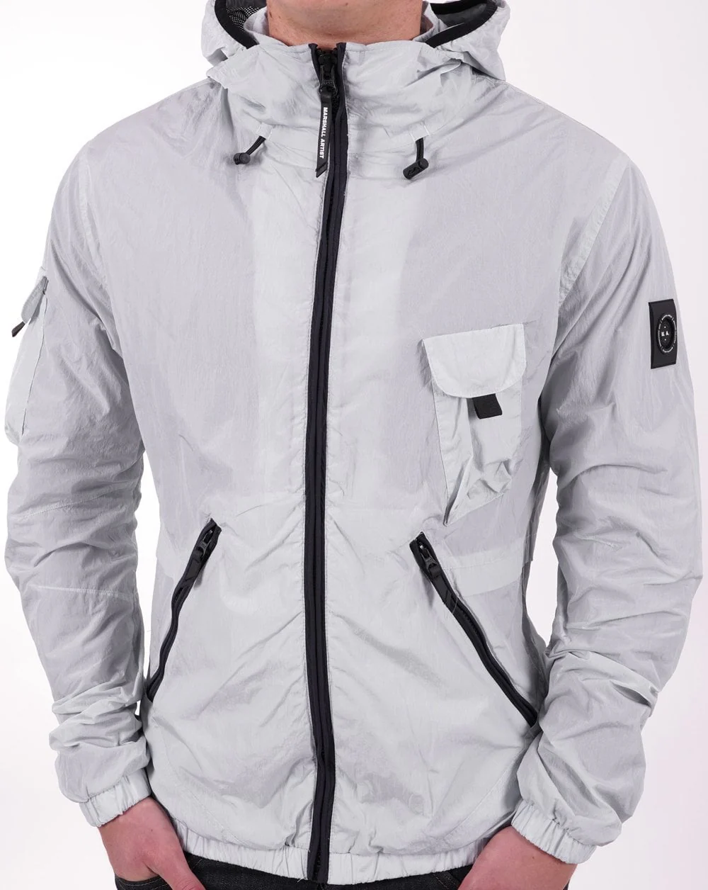 Marshall Artist Scudo Jacket Dolphin Grey - Image 2