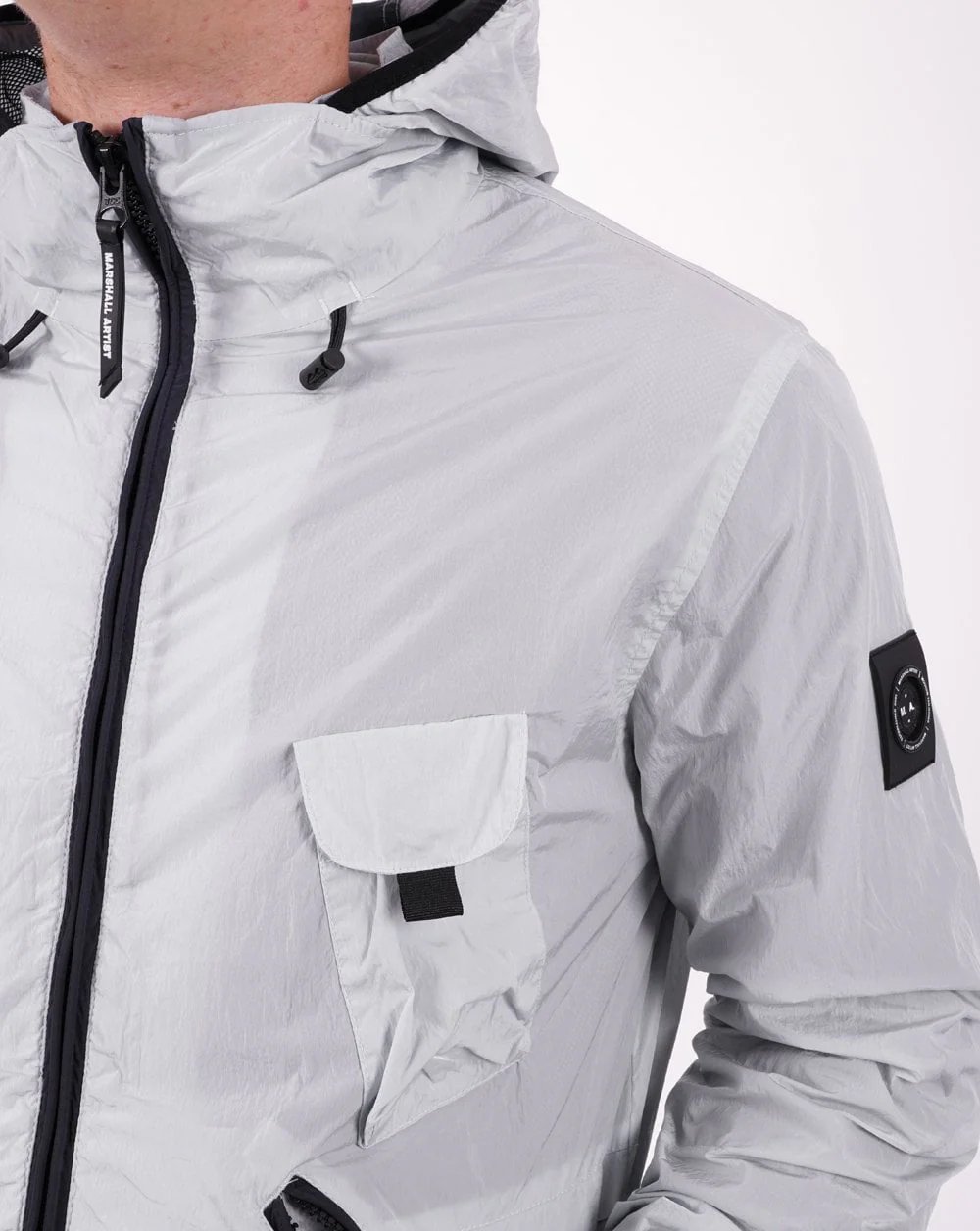 Marshall Artist Scudo Jacket Dolphin Grey - Image 3