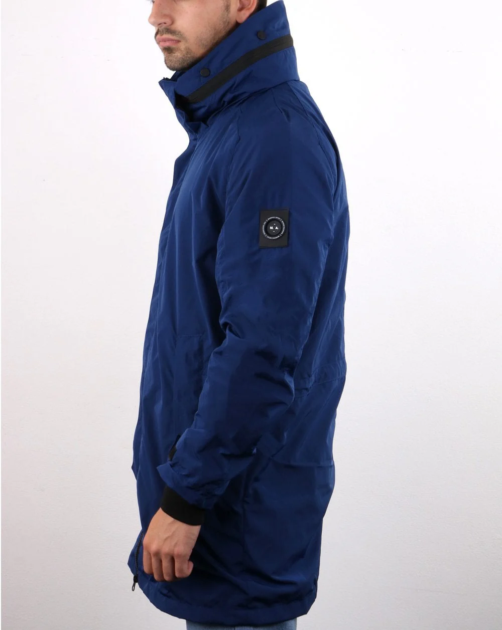 Marshall Artist Shimmer Fishtail Parka Ink - Image 5