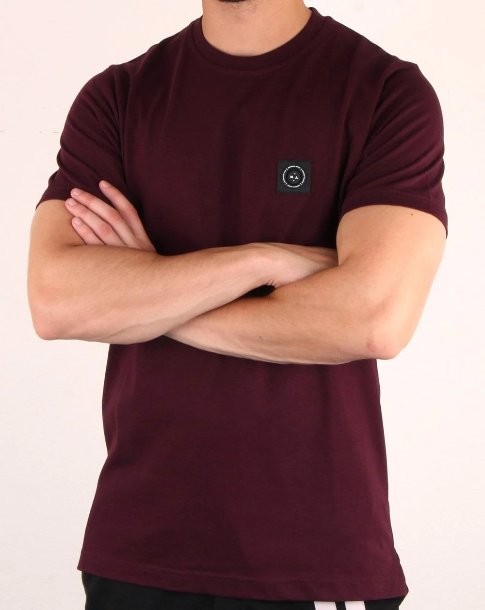 Marshall Artist Short Sleeve Siren T-shirt Burgundy - Image 2