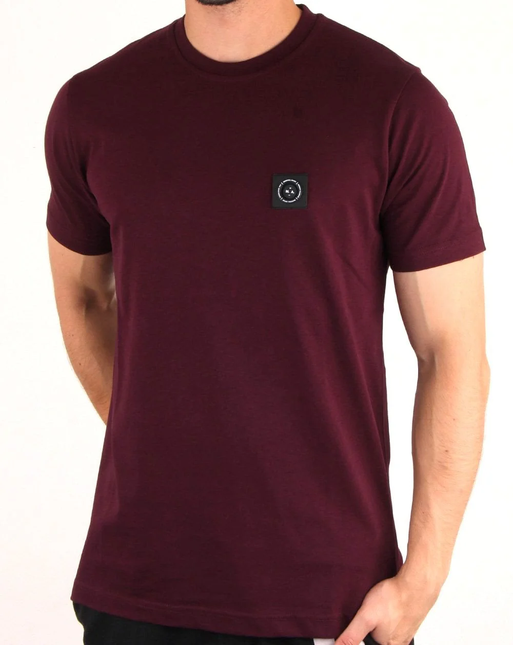 Marshall Artist Short Sleeve Siren T-shirt Burgundy - Image 3