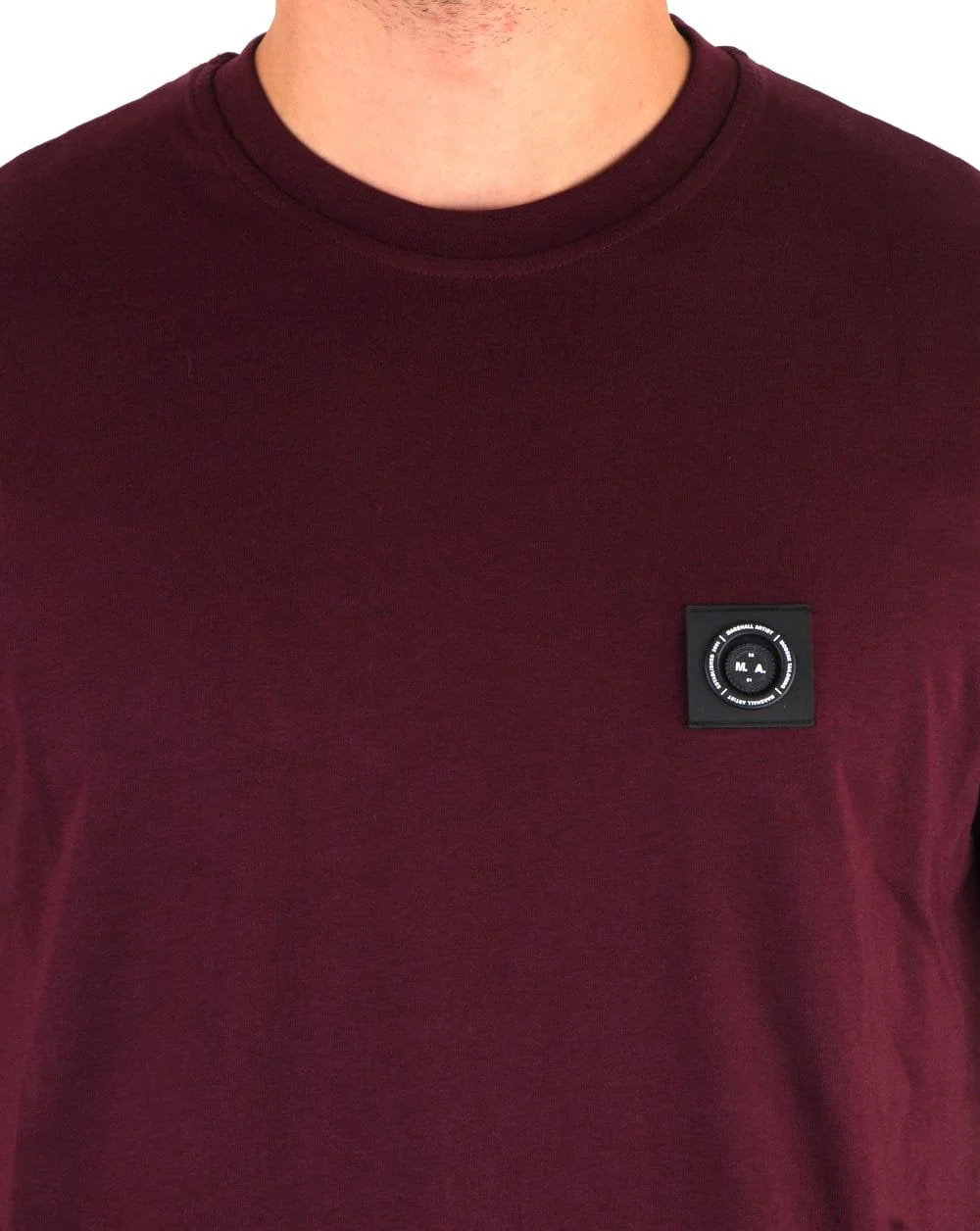 Marshall Artist Short Sleeve Siren T-shirt Burgundy - Image 4