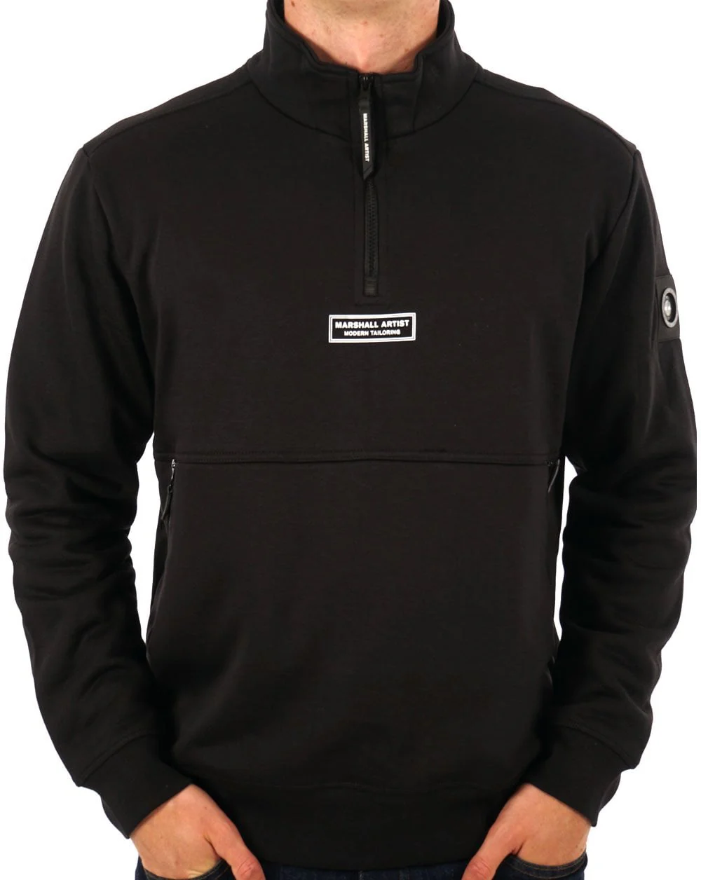 Marshall Artist Siren 1/4 Zip Black - Image 2