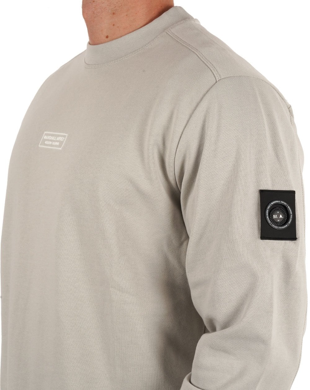 Marshall Artist Siren Crew Sweat Dove Grey - Image 2