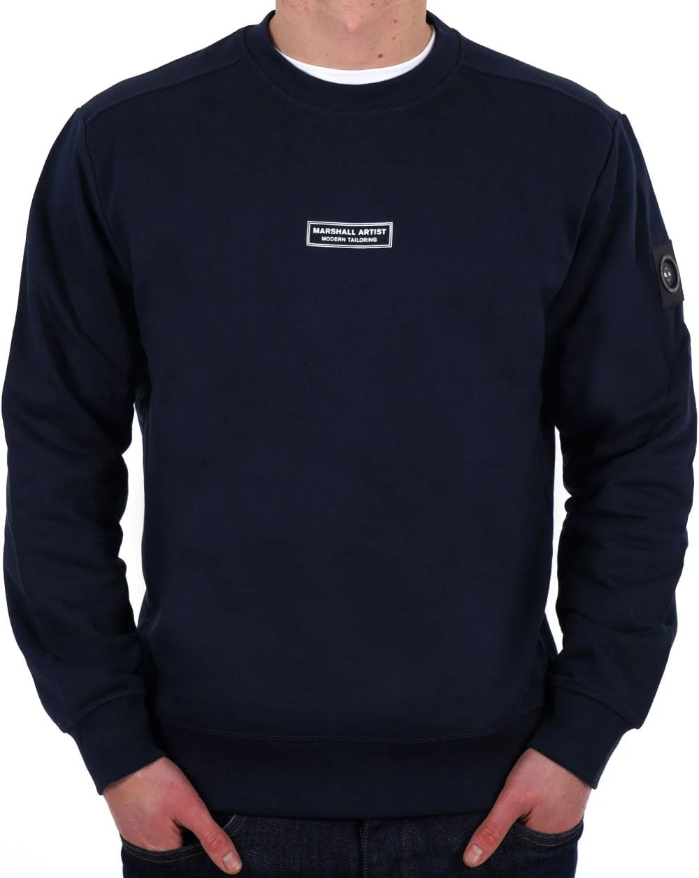 Marshall Artist Siren Crew Sweatshirt Navy