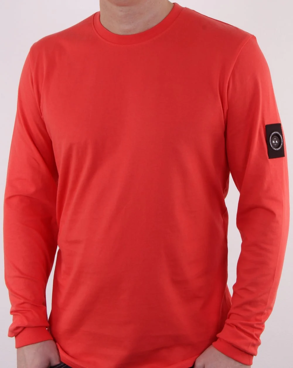 Marshall Artist Siren Long Sleeve T Shirt Coral - Image 2