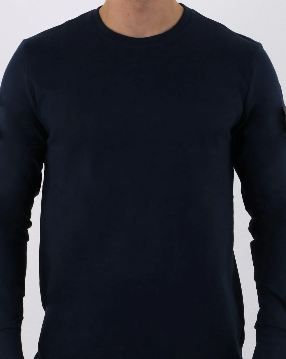 Marshall Artist Siren Long Sleeve T-shirt Navy - Image 4