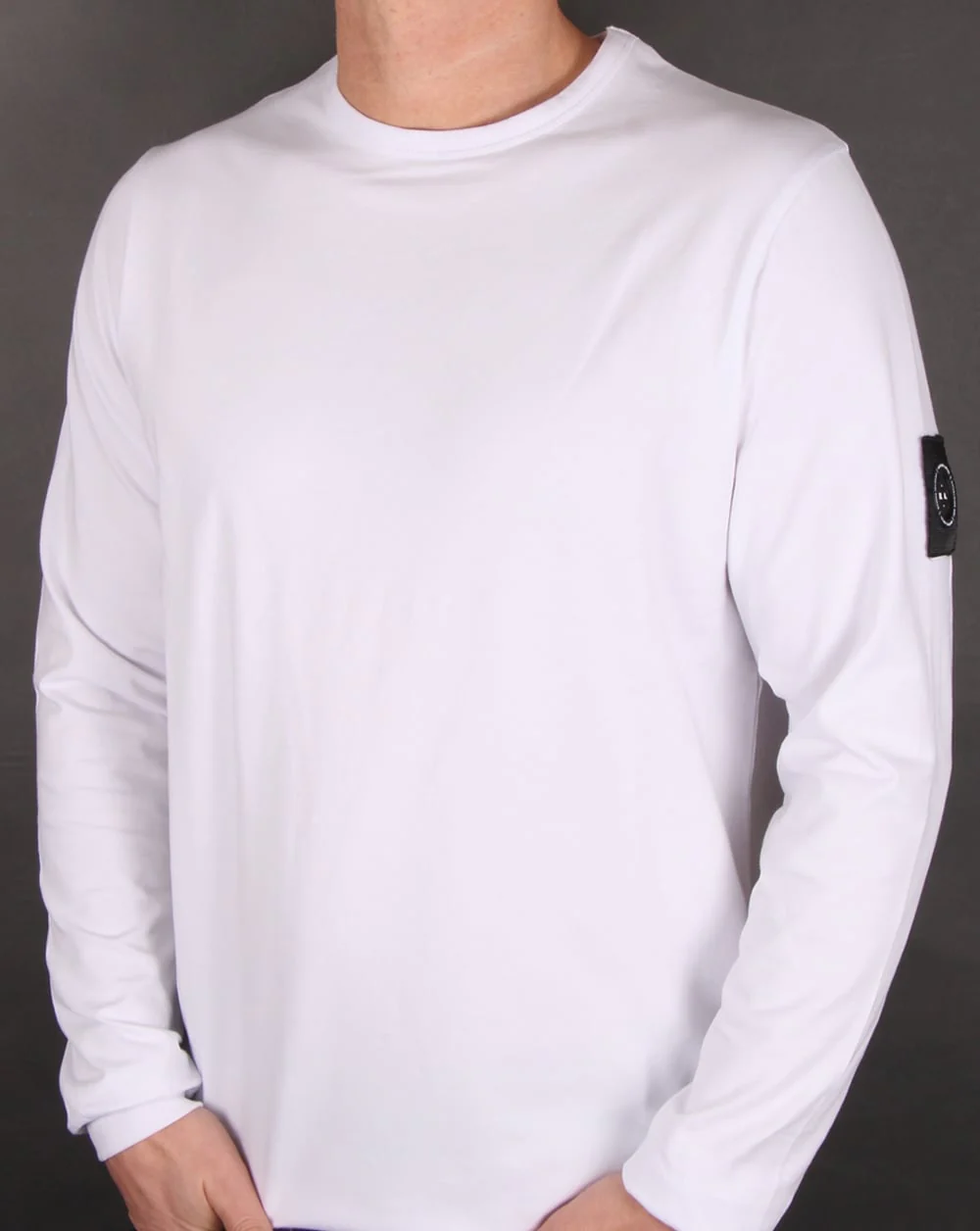 Marshall Artist Siren Long Sleeve T Shirt White - Image 2